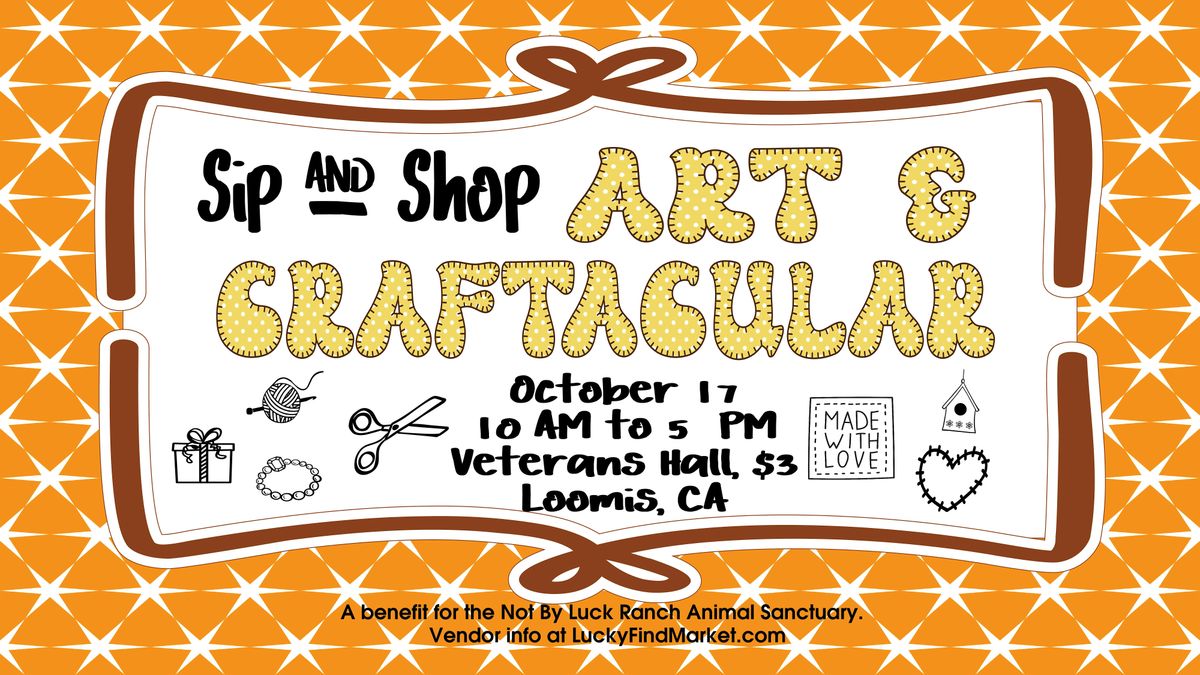 Fall Art & Craftacular Sip & Shop