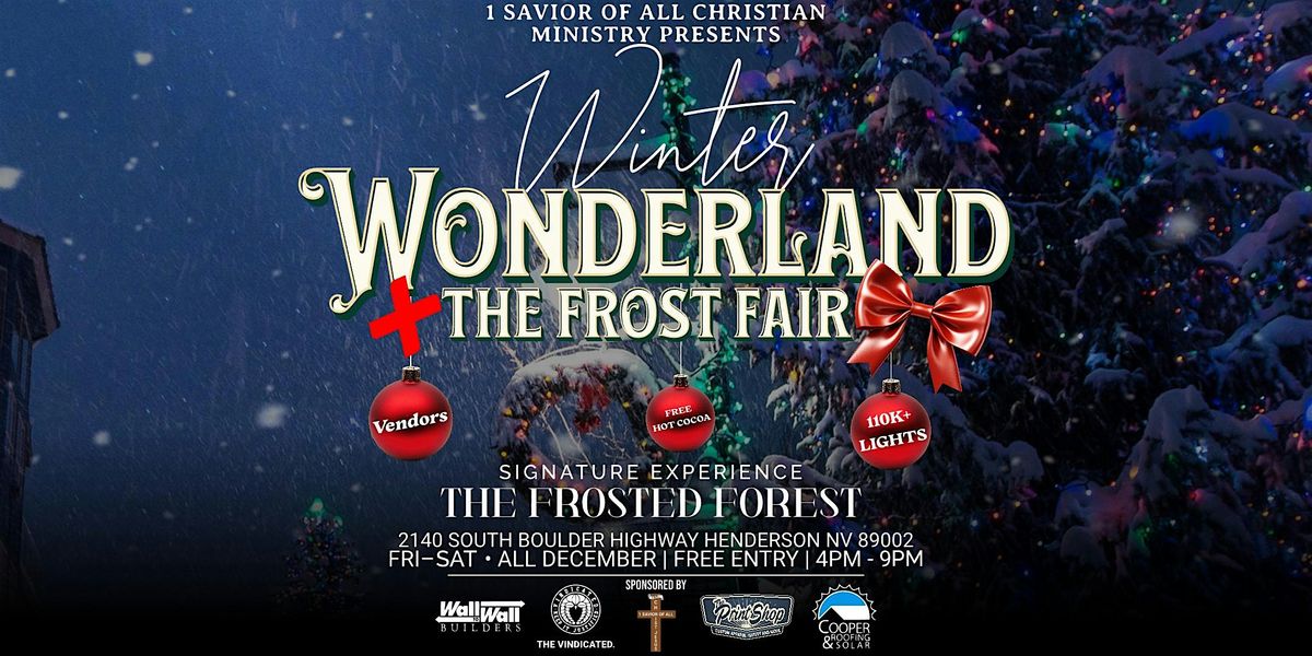 Winter Wonderland + Frost Fair