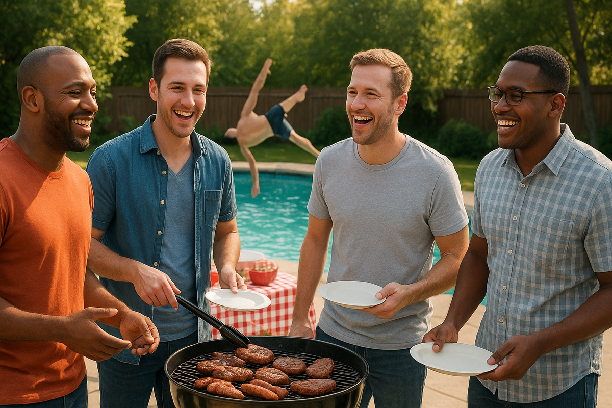Men's BBQ \/ Pool Party