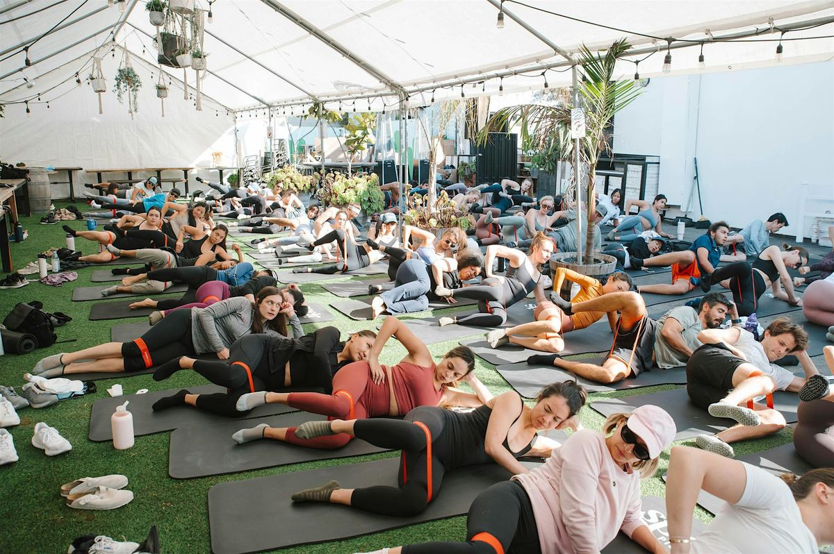 Rooftop Mat Pilates + Live DJ