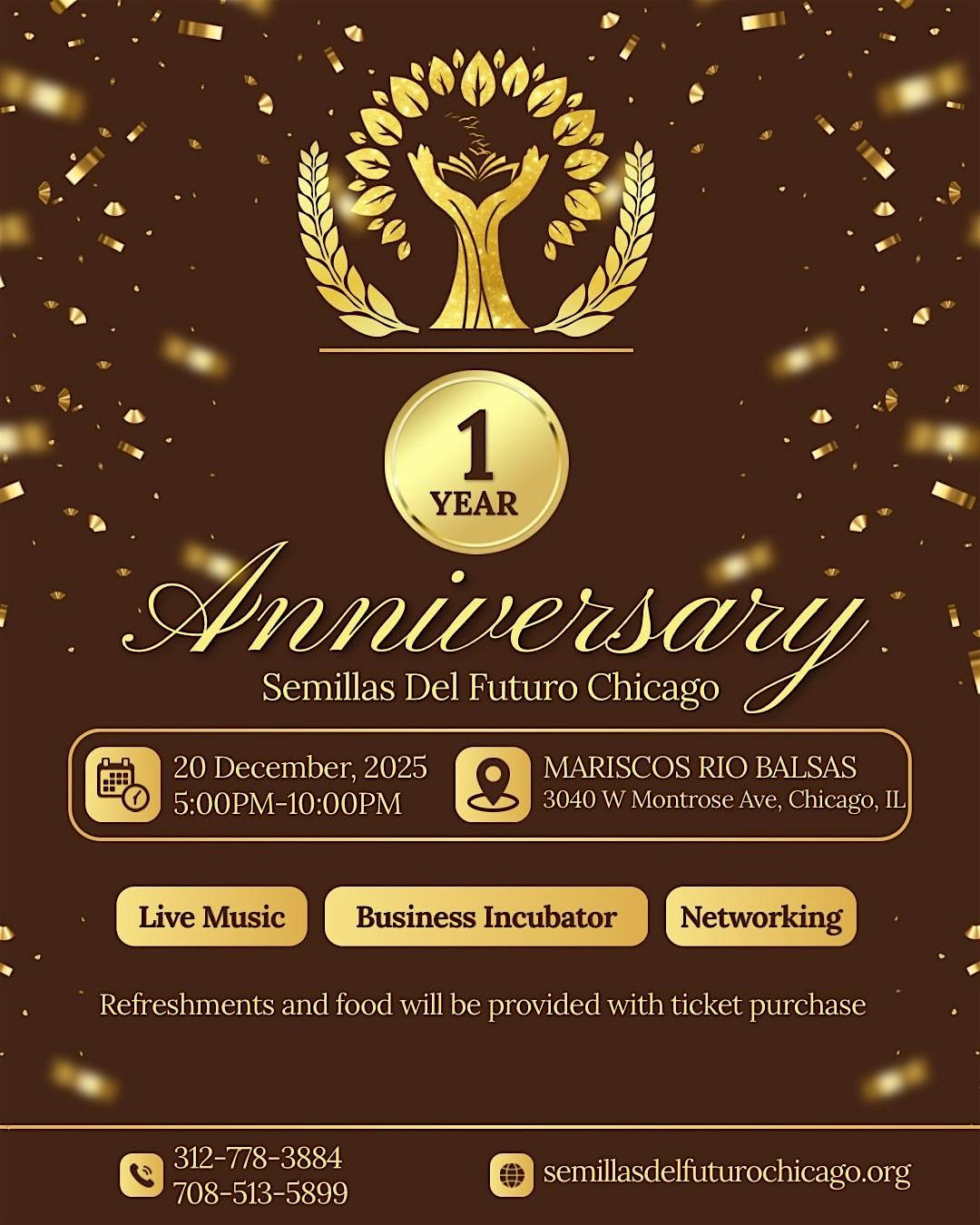 Semillas Del Futuro Chicago 1 Year Anniversary!