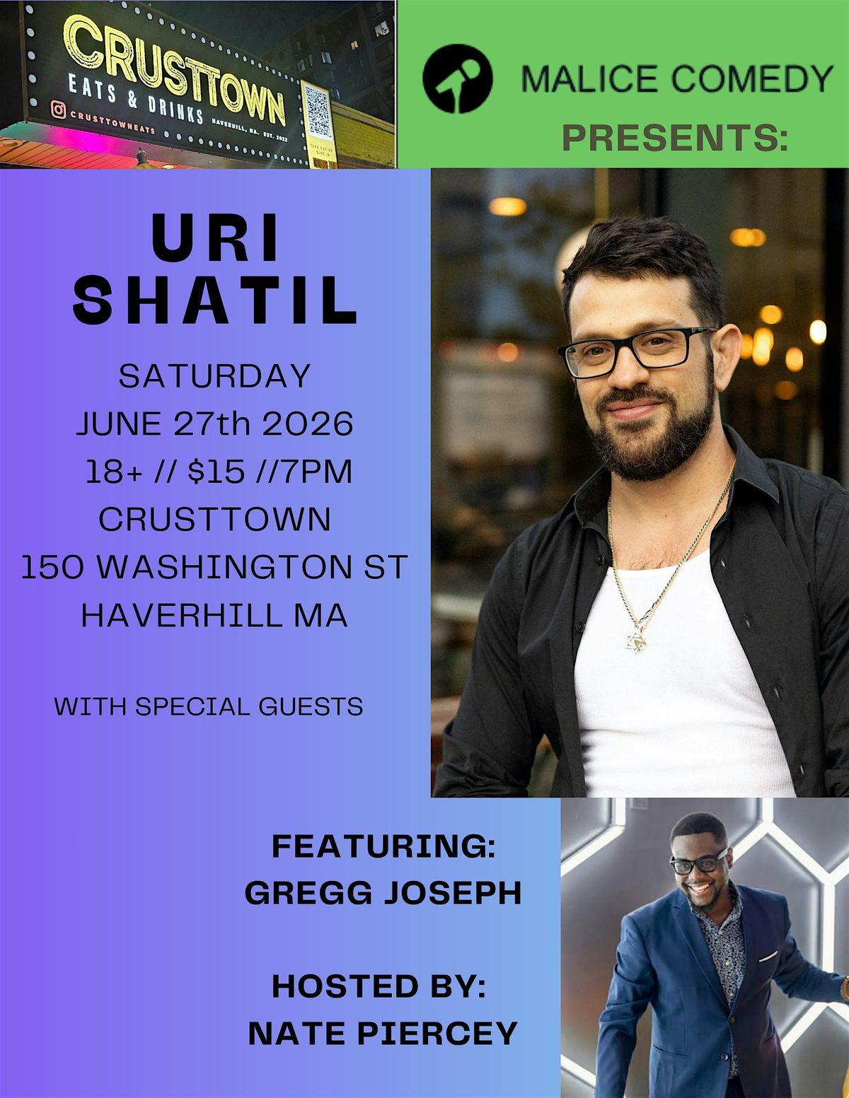 COMEDY NIGHT WITH URI SHATIL