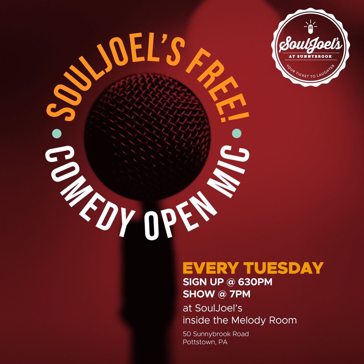 Pottstown PA - Holiday Themed Drag Brunch at SoulJoels at Sunnybrook