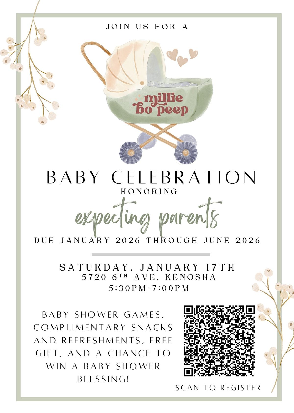 Baby Celebration at Millie Bo Peep