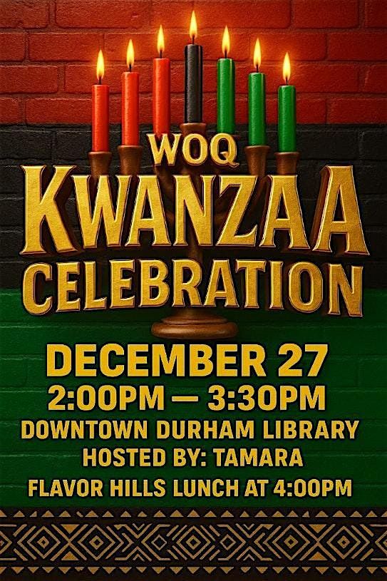 WOQ Kwanzaa Celebration