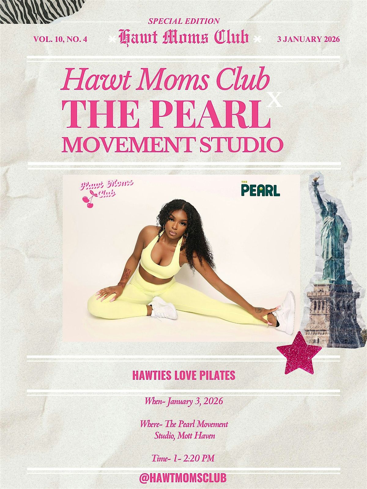 Hawt Moms Club x The Pearl Movement Studio