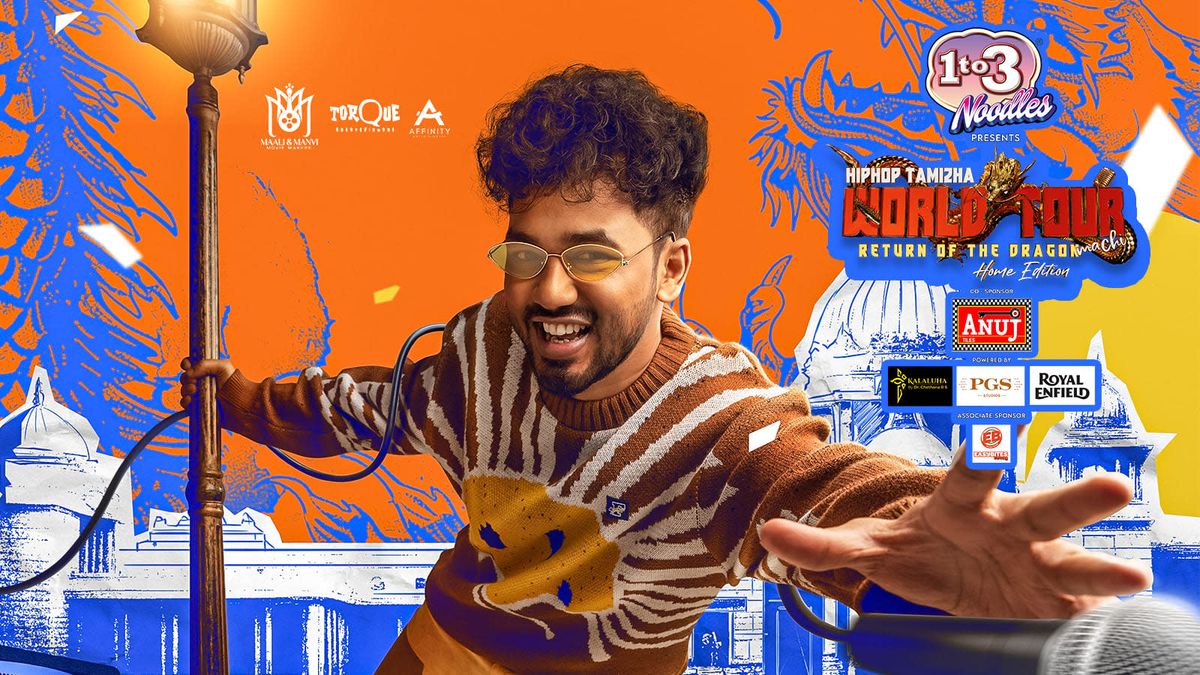 Hiphop Tamizha's - Return Of The Dragon Machi (Home Edition) - Live In Bengaluru