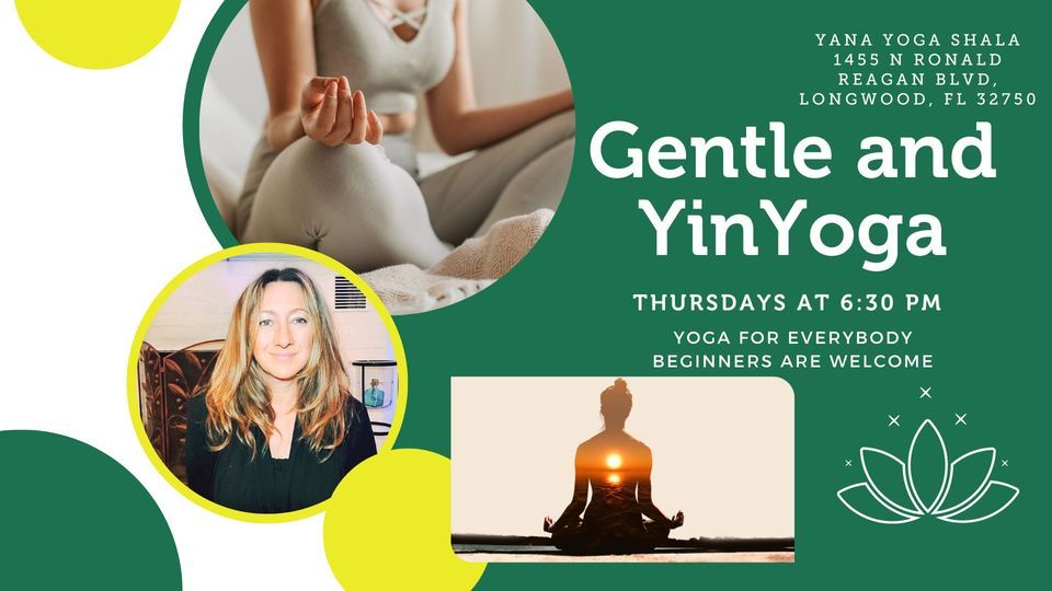 Gentle and Yin Yoga 