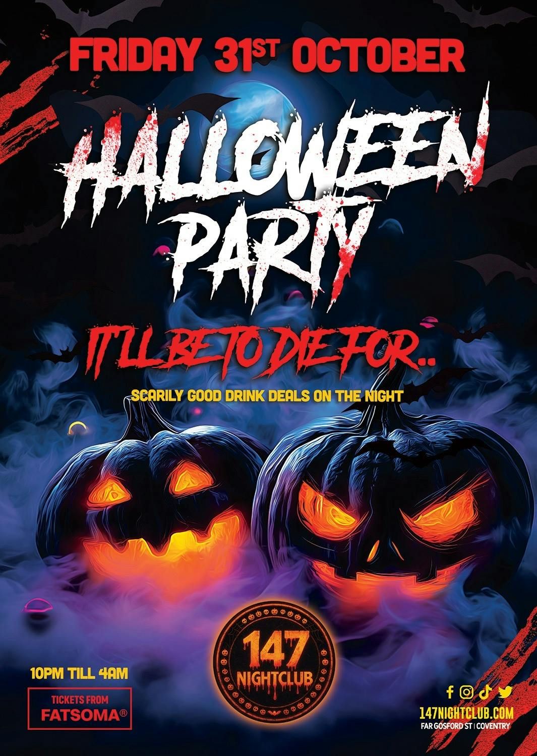 Halloween Friday 31st October
