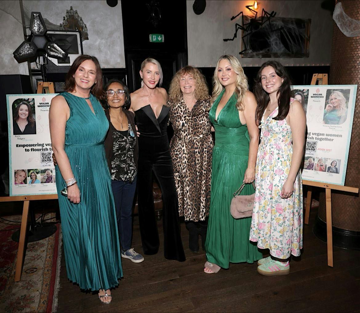 Vegan Womens Club Festive Meet up & Comedy 45 London With Viva! & Tom Ward!