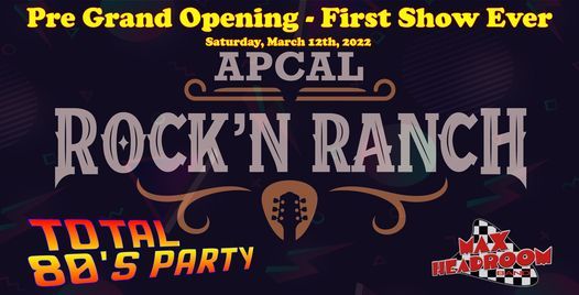 ApCal - Pre Grand Open 80's Party