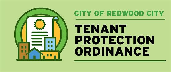 Redwood City Tenant Protection Ordinance Informational Meeting #5