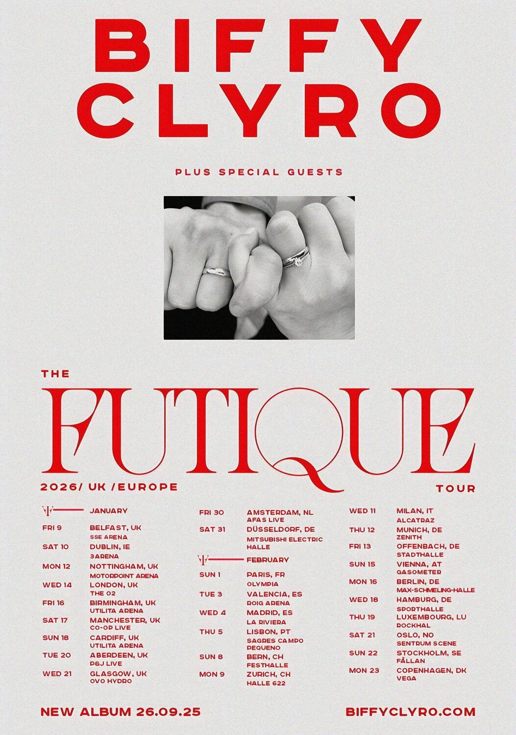 Biffy Clyro Amsterdam Tickets