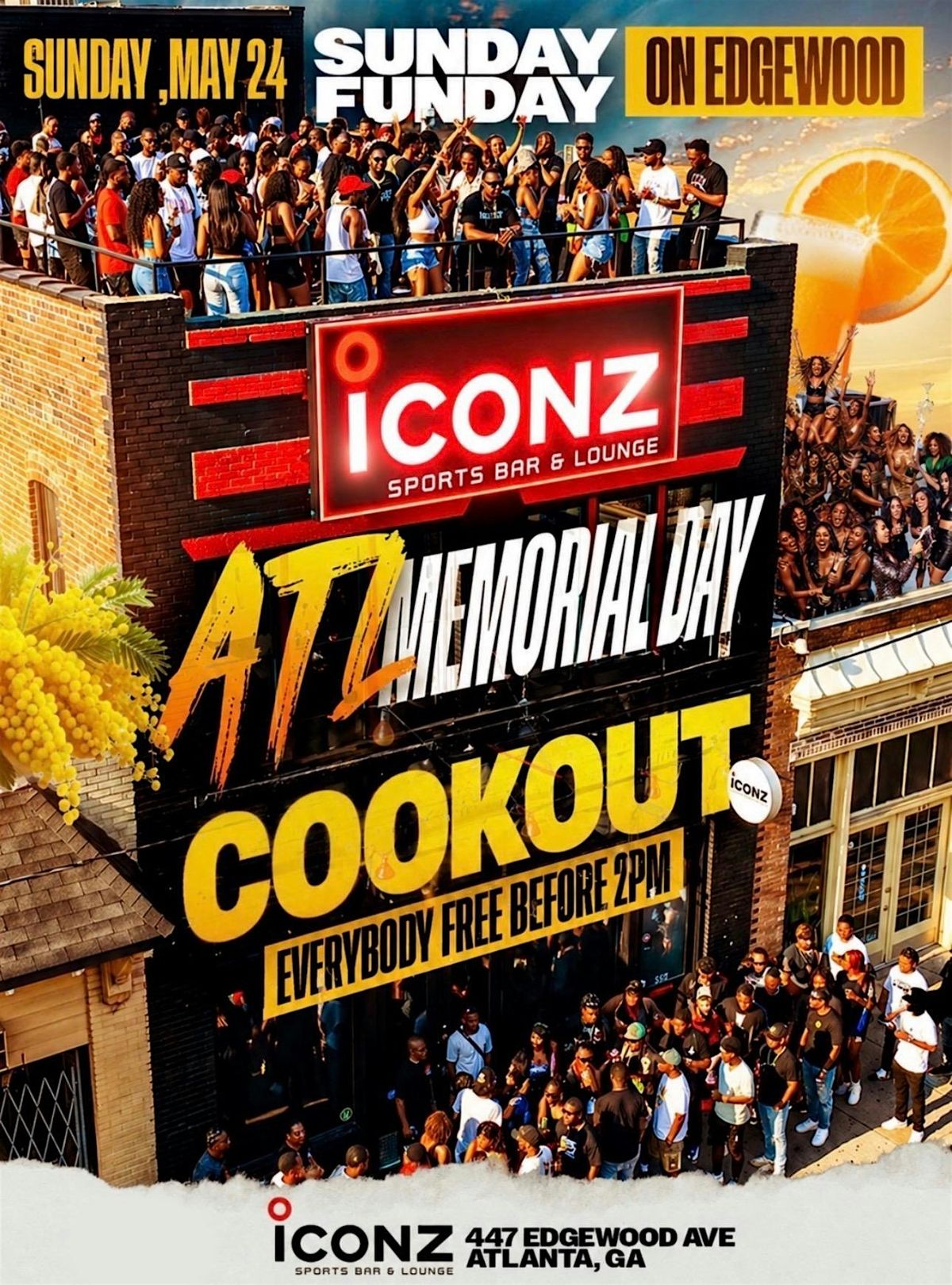 ATL MEMORIAL DAY WKND COOKOUT