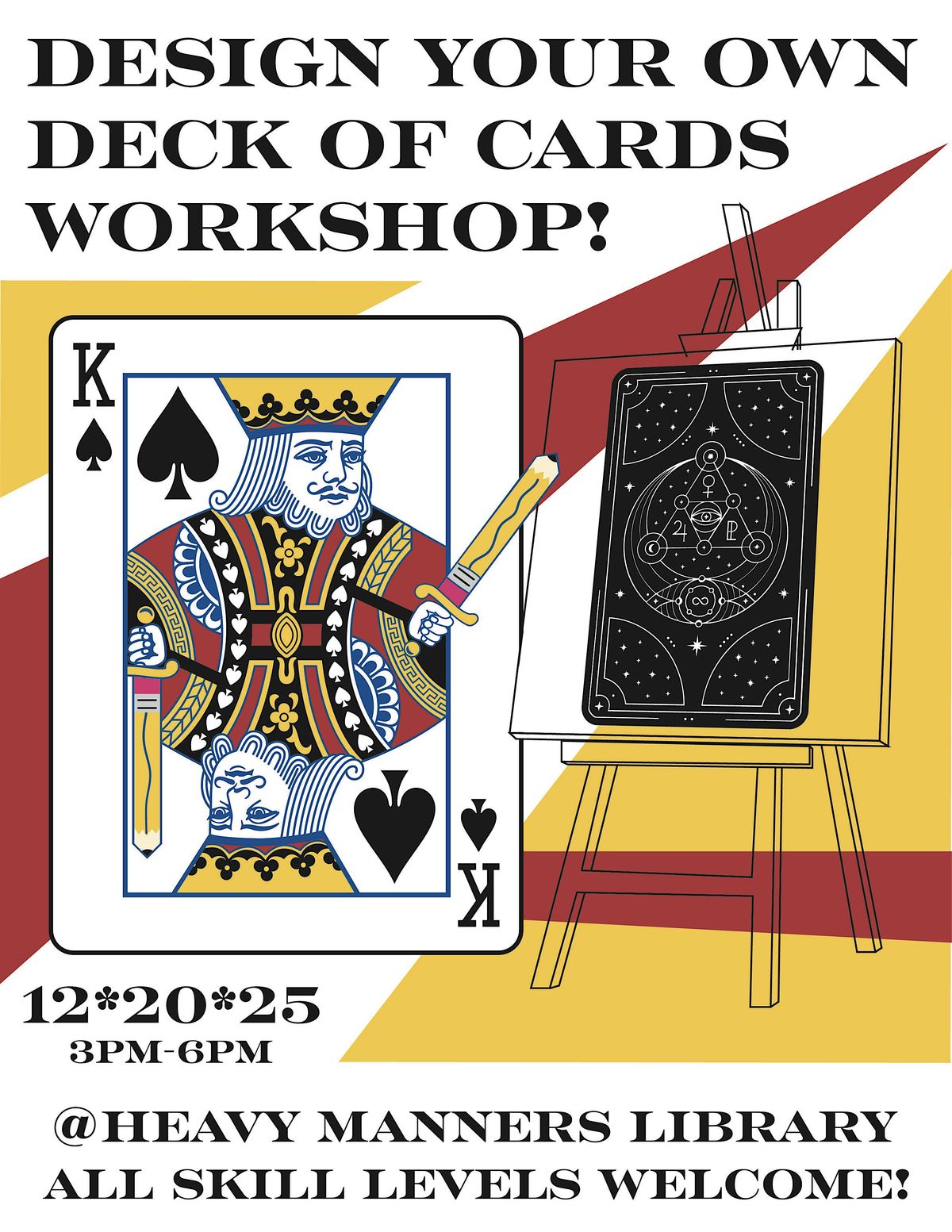 Designing Playing & Tarot Cards: A Creative Workshop with Luke Libero