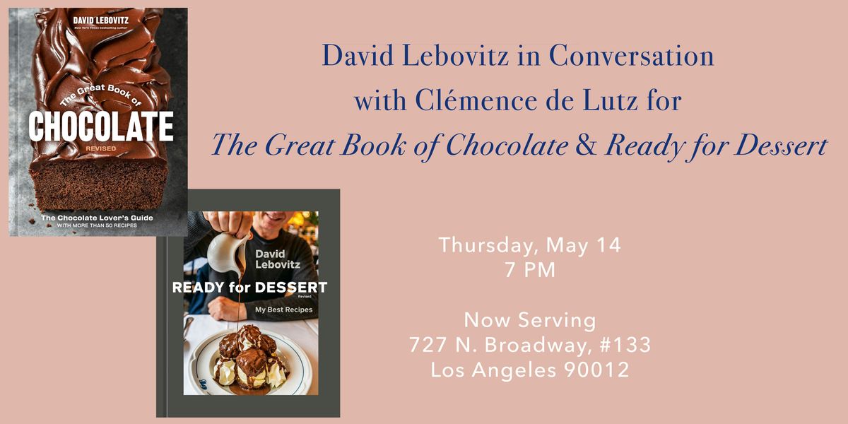 An Evening with David Lebovitz