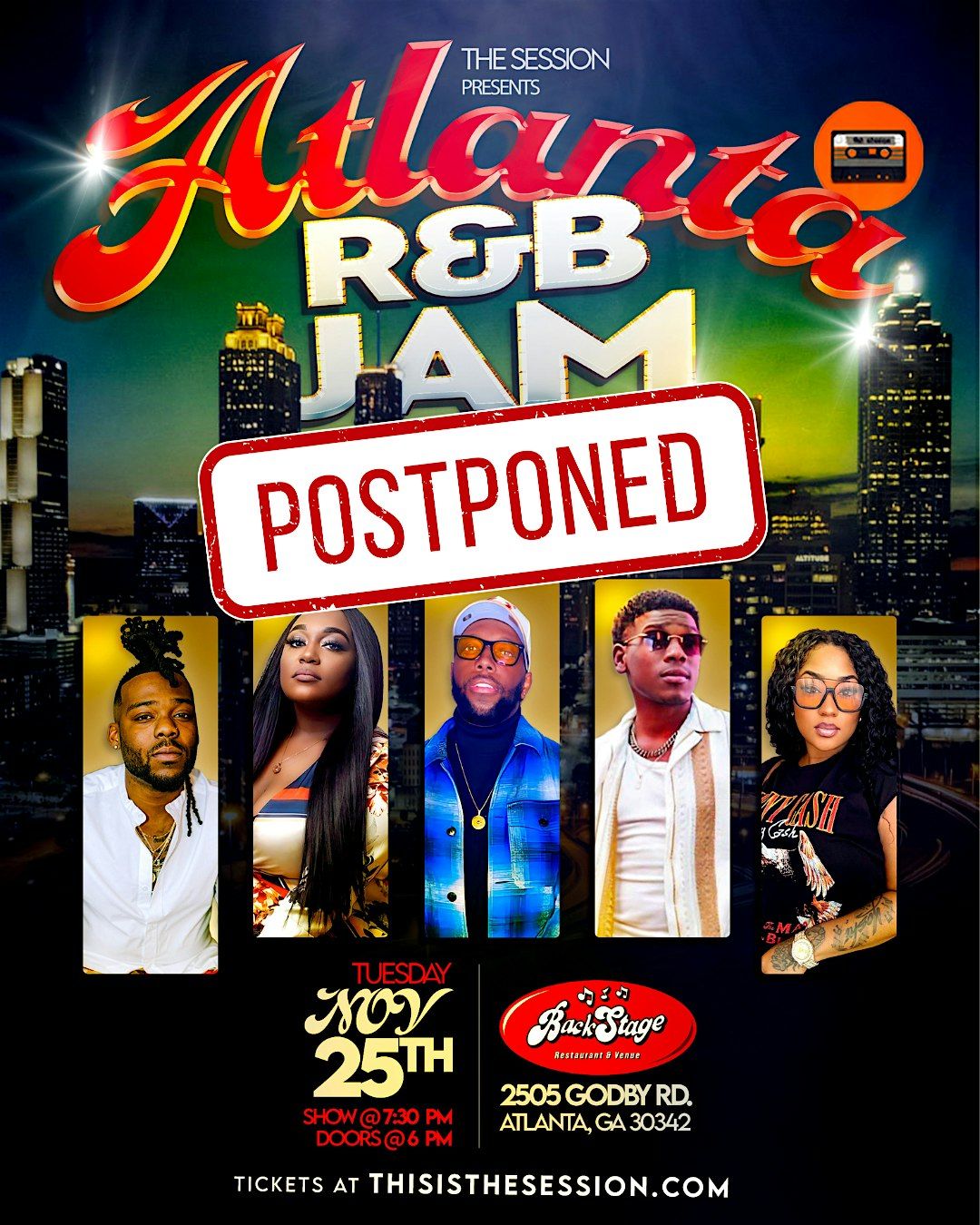 The Session R&B Jam - January 13th -  Atlanta