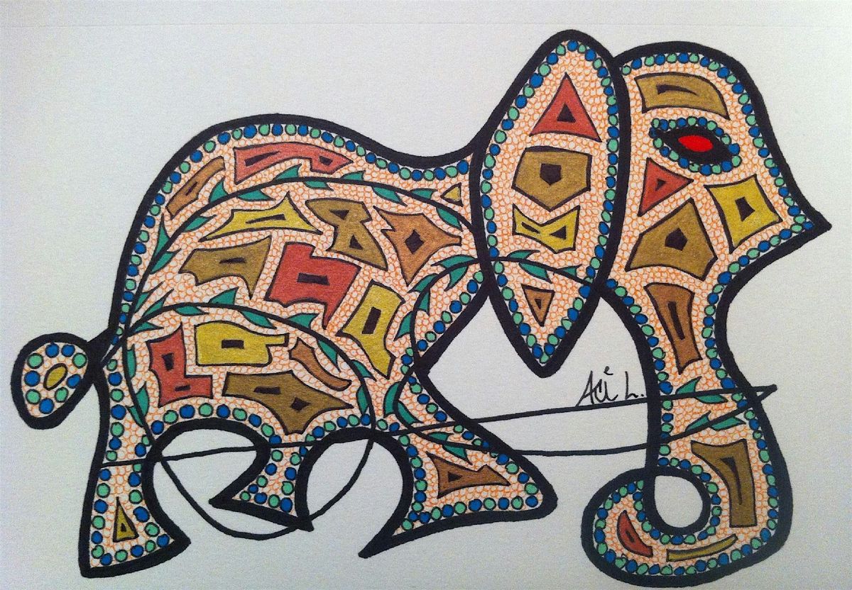 Therapeutic Art Gathering (Online via Zoom)