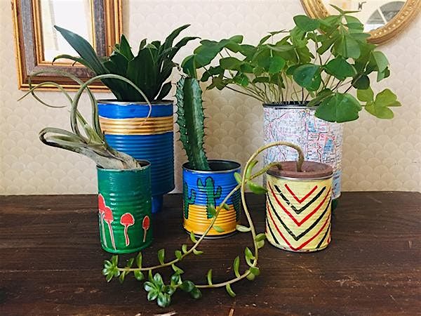 Upcycled Planter Craft with Green Living Science!