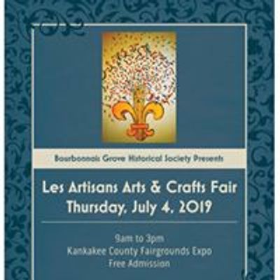 Bourbonnais Grove Historical Society's Les Artisans Arts and Crafts Fair