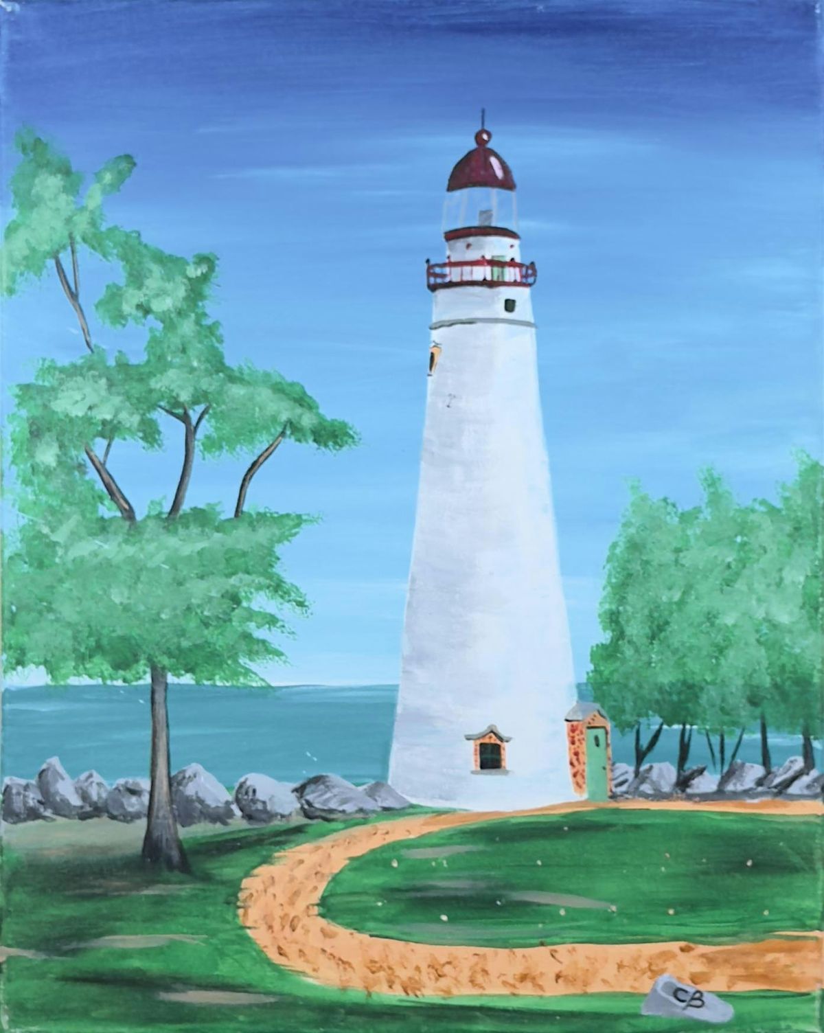 Toledo Paint and Sip Party - Guiding Light