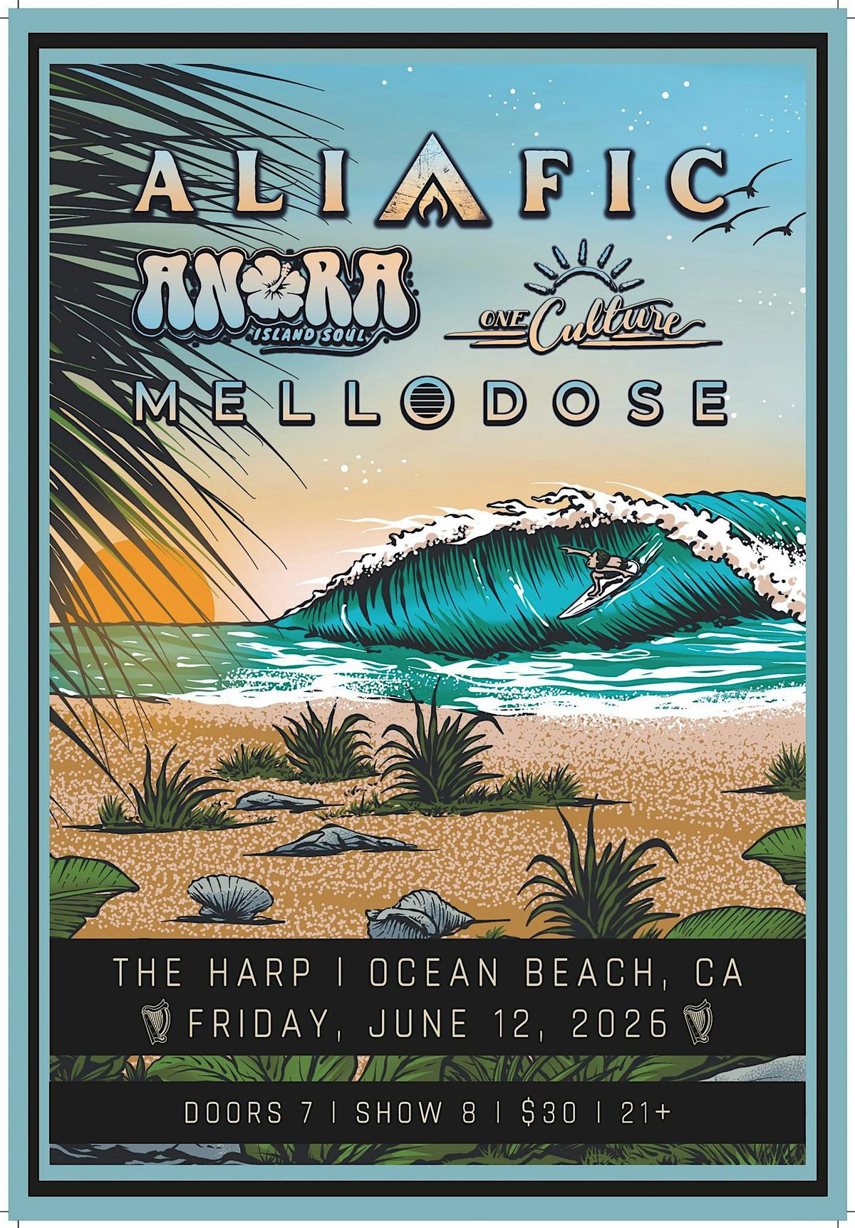 Alific,  Anora, Mellodose  & One Culture at The Harp