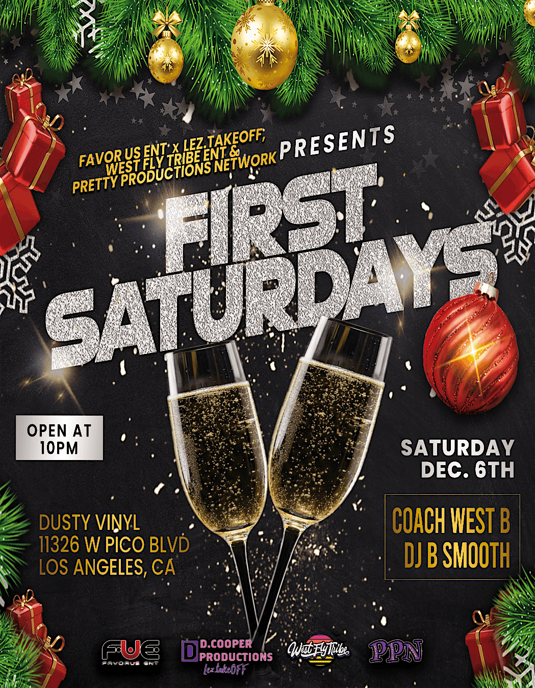 LA\u2019s 1st Saturdays \u2022 Lesbian Night Out \u2013 Dec 6