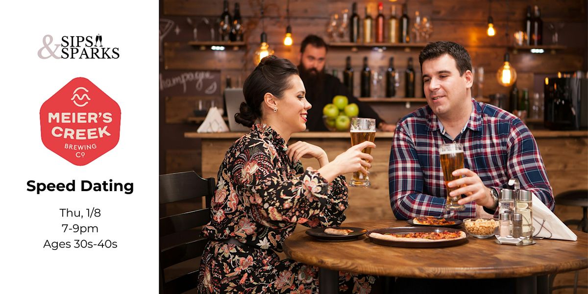Speed Dating Ages 30s-40s in Cazenovia, NY at Meier's Creek Brewing