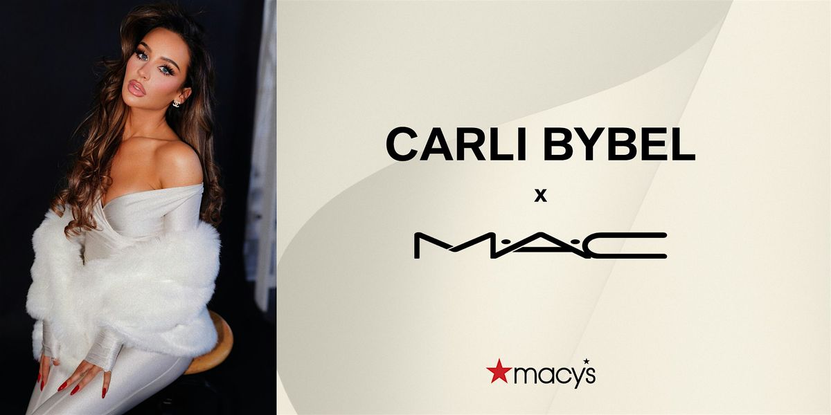 Carli Bybel x M\u2219A\u2219C Cosmetics Meet & Greet