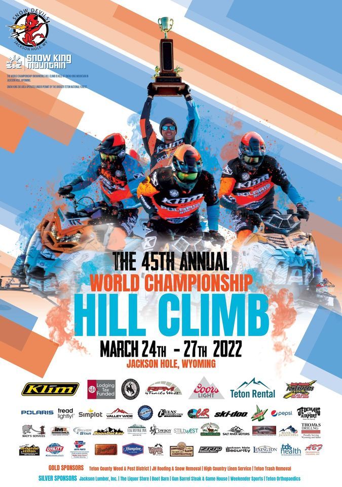45th World Championship Snowmobile Hill Climb Snow King Mountain