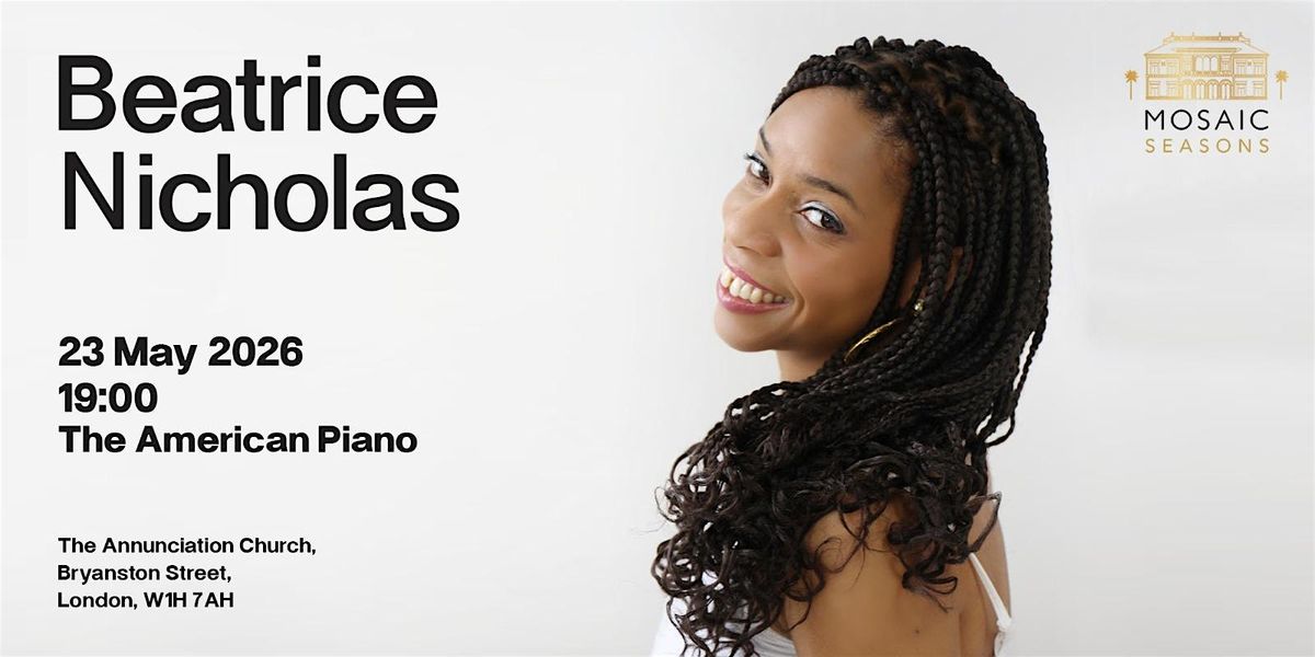 CLASSICAL PIANIST BEATRICE NICHOLAS - THE AMERICAN PIANO