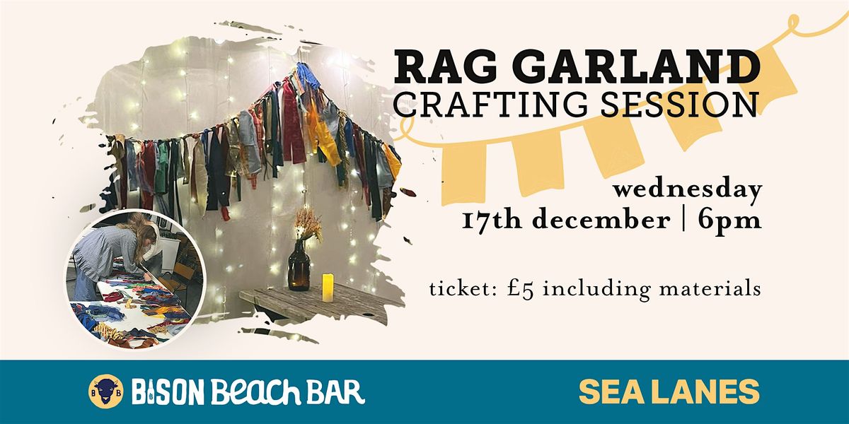 Rag Garland Crafting Session