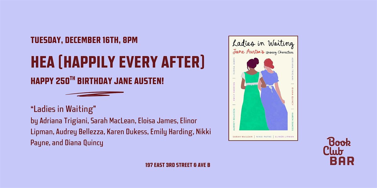 HEA Romance Book Club - "Ladies in Waiting"