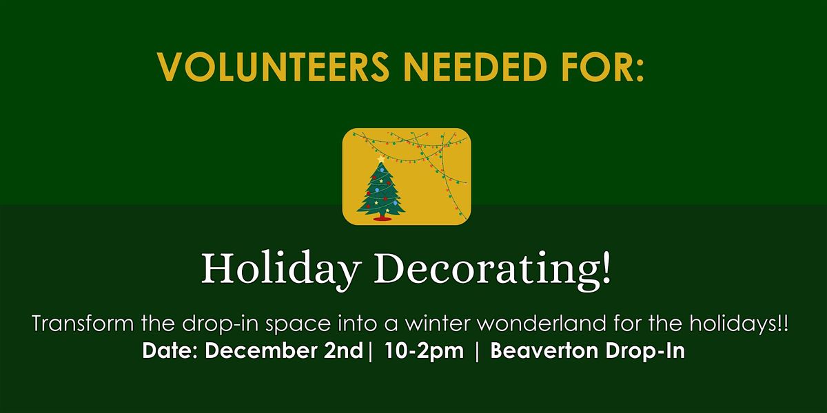 HomePlate Holiday Decorating!!