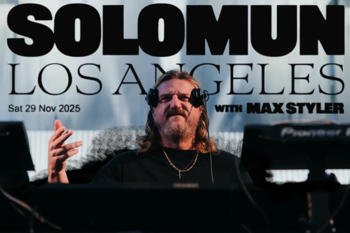 Solomun with Max Styler at Reframe Studios Outdoors