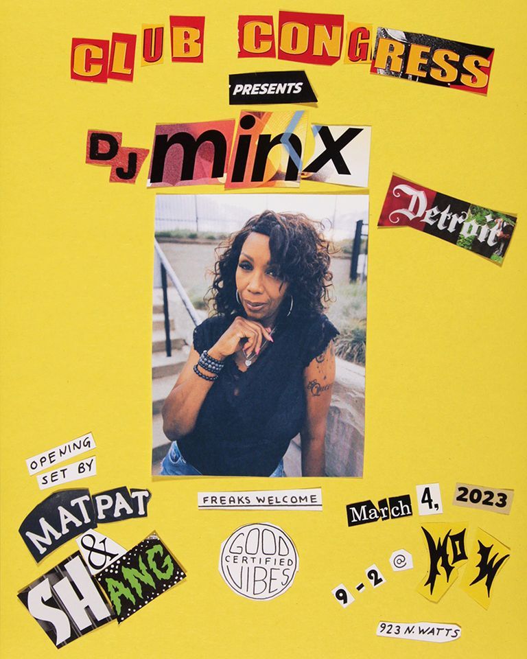 Club Congress W\/ DJ Minx!