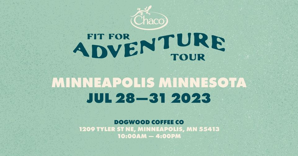 Chaco Fit For Adventure Tour Minneapolis Dogwood Coffee