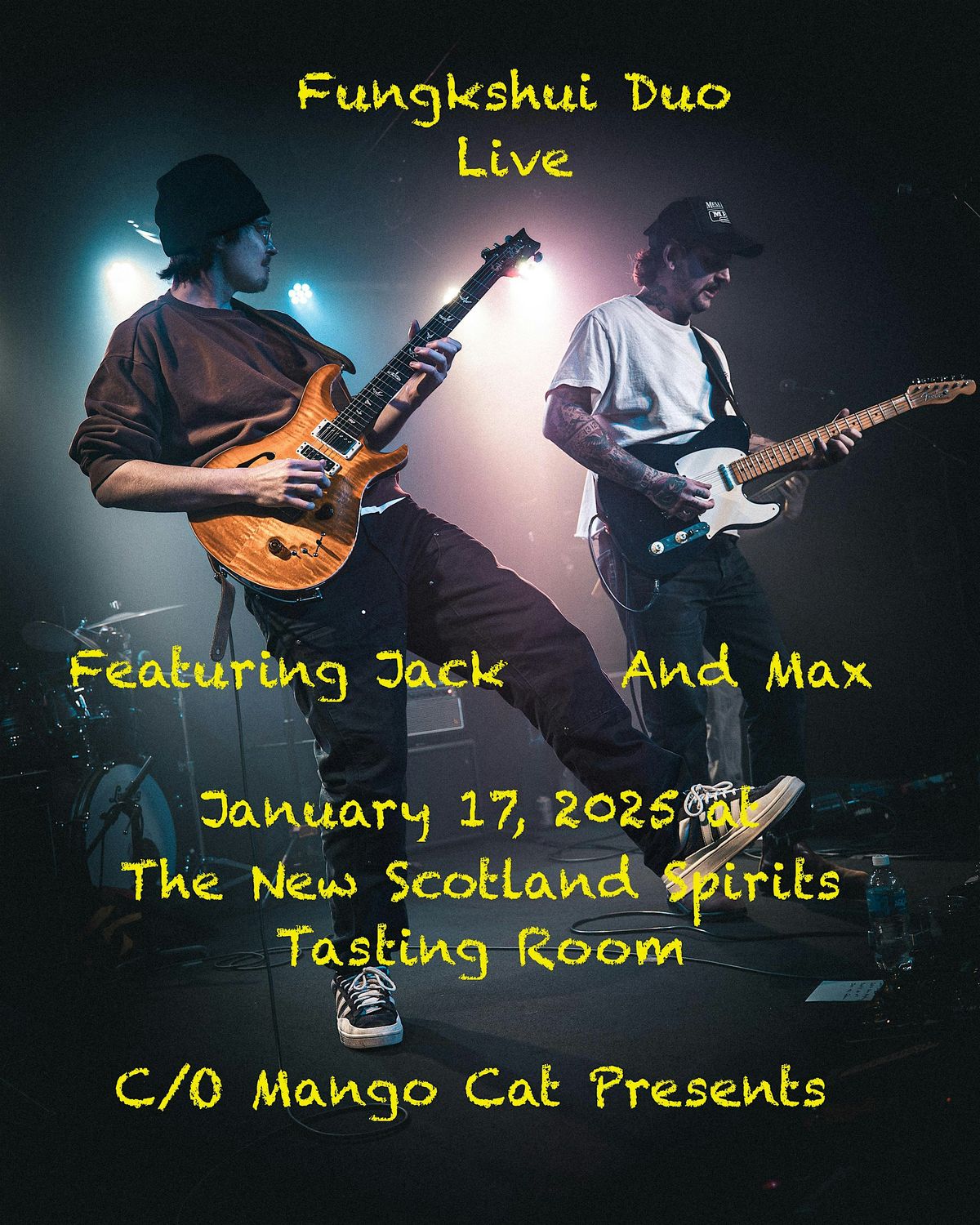 Fungkshui Duo at the New Scotland Spirits Tasting Room