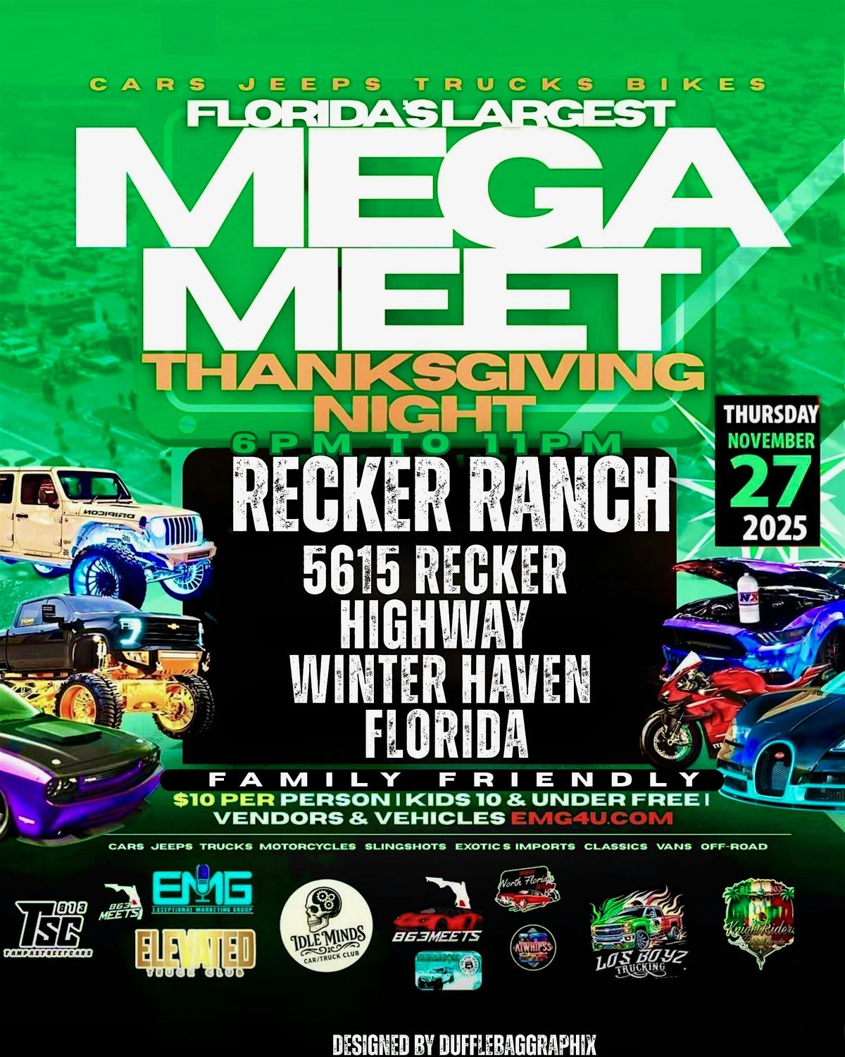 Turkey Tailgate \u2022 Mega Meet