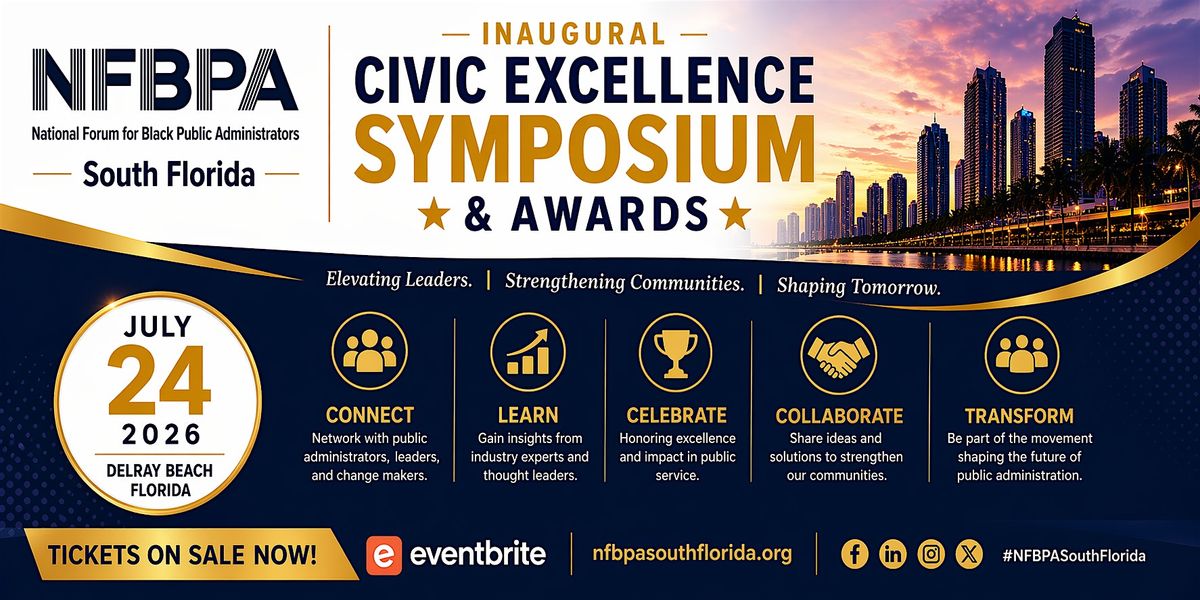 INAUGURAL Civic Excellence Symposium & Awards