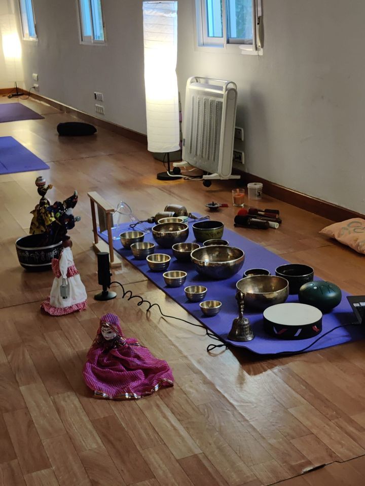 Meditaci\u00f3n con cuencos tibetanos
