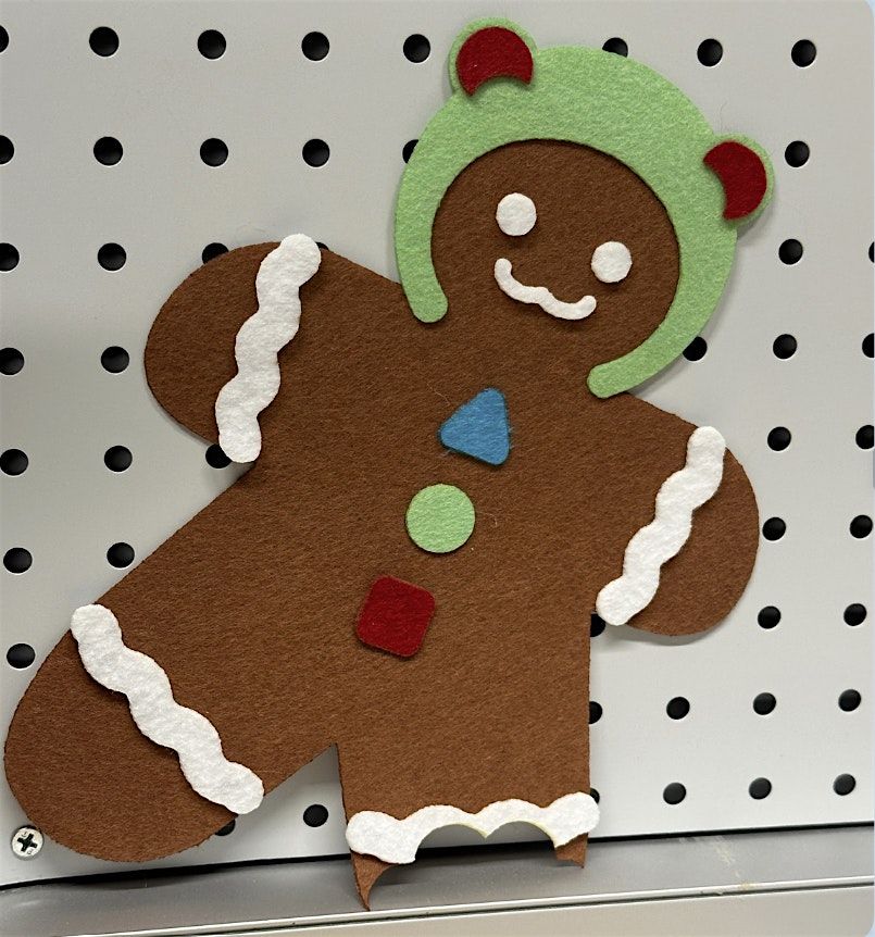 Intro to Lasercutting - Felt Gingerbread