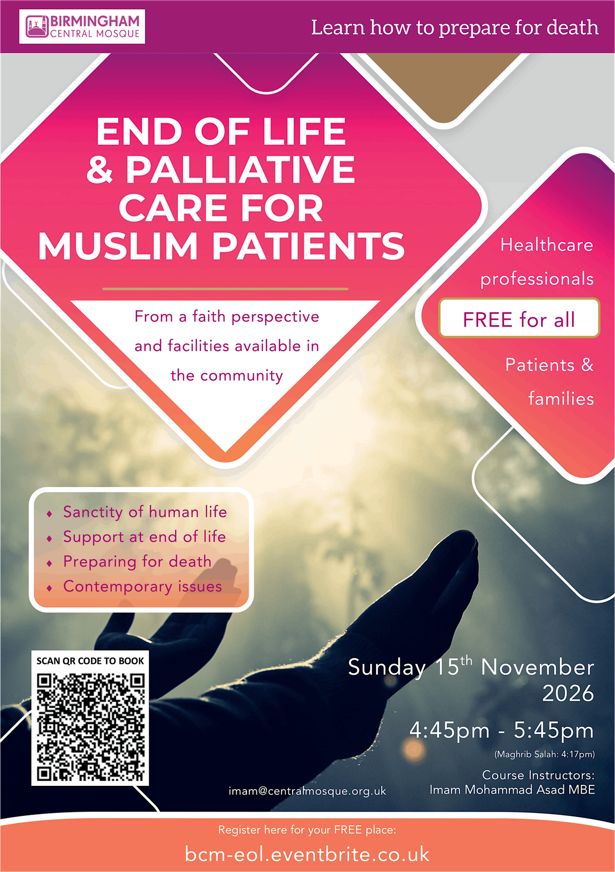 End of Life and Palliative Care  Workshop