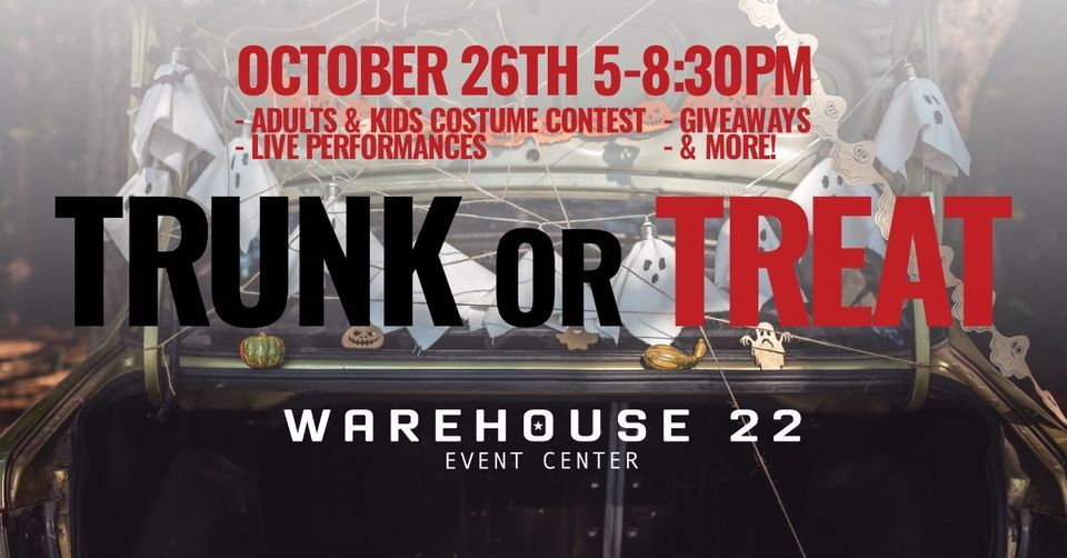 Warehouse 22 Trunk or Treat 2022 Warehouse22, Syracuse, UT