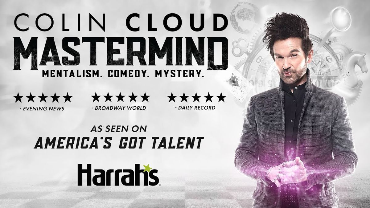 Colin Cloud: Mastermind at Harrahs Cabaret at Harrahs Las Vegas