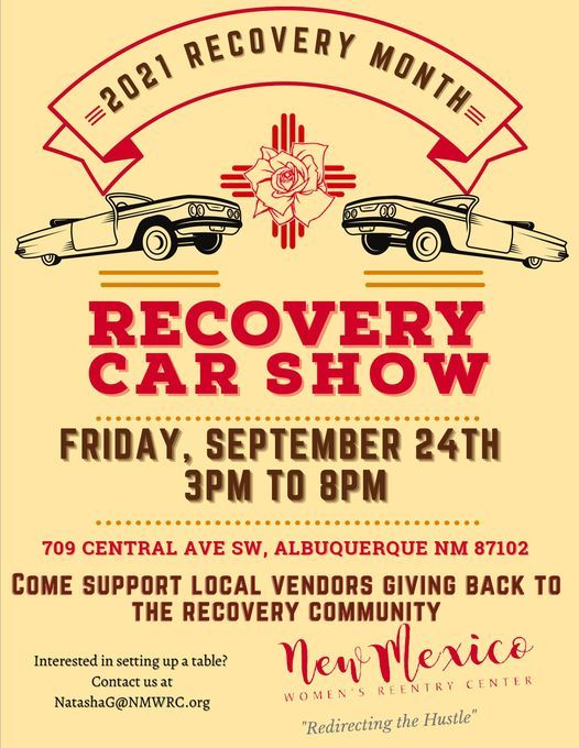Women's Recovery Center Albuquerque Nm Albuquerque Recovery Car Show 708 Central Ave Sw Albuquerque September 24 2021