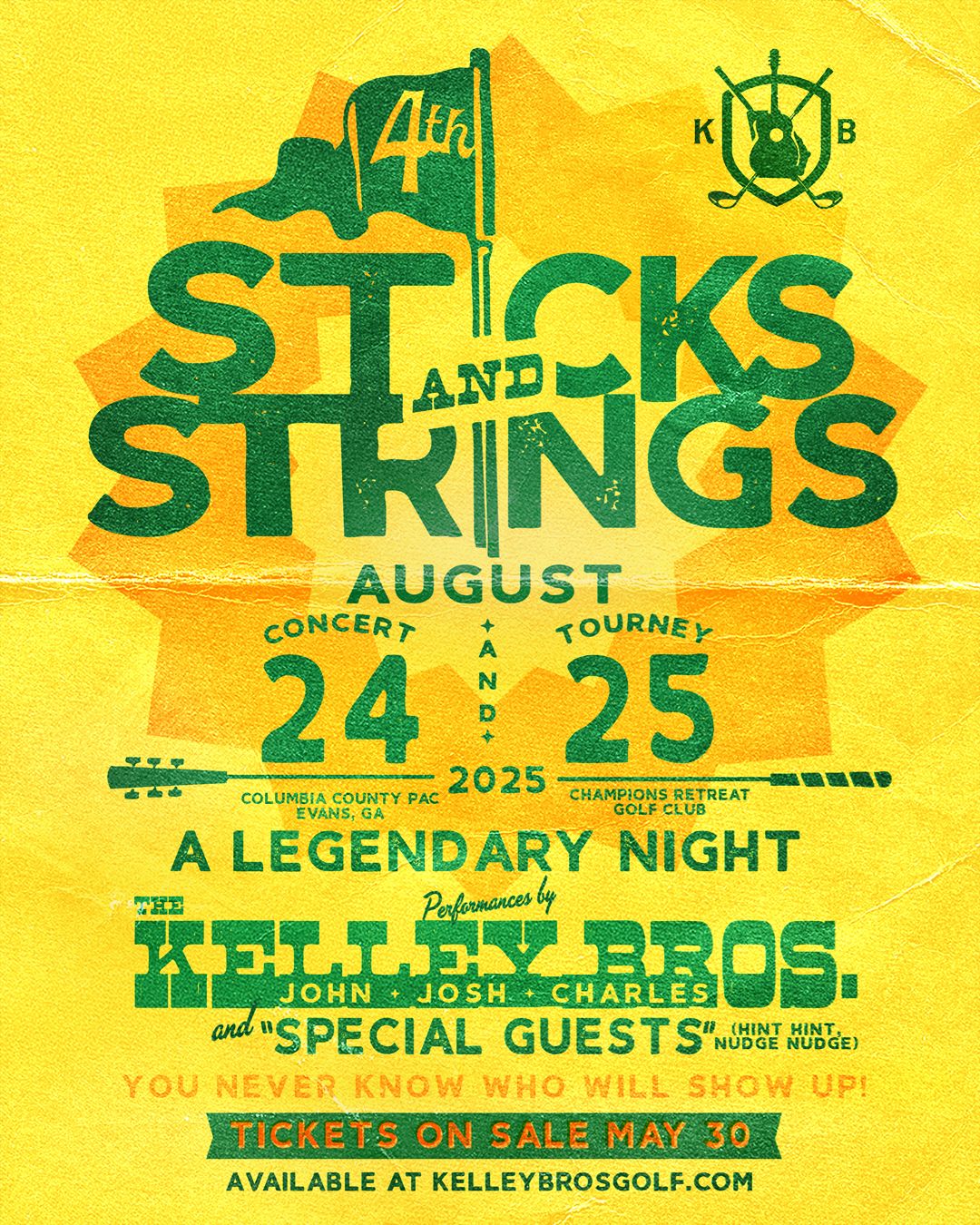 The Kelley Bros Sticks & Strings Concert