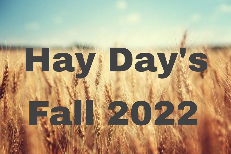 Hay Days Fall 2022 Country Treasures, Burlington, IA August 27 to