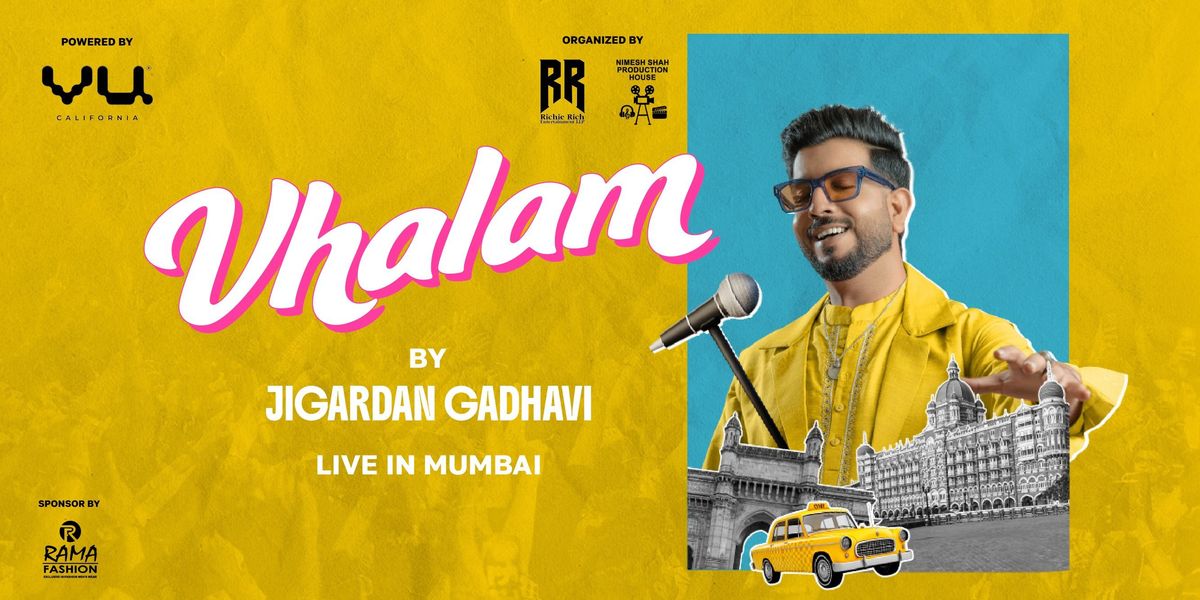 Vhalam : Jigardan Gadhavi Live in Mumbai