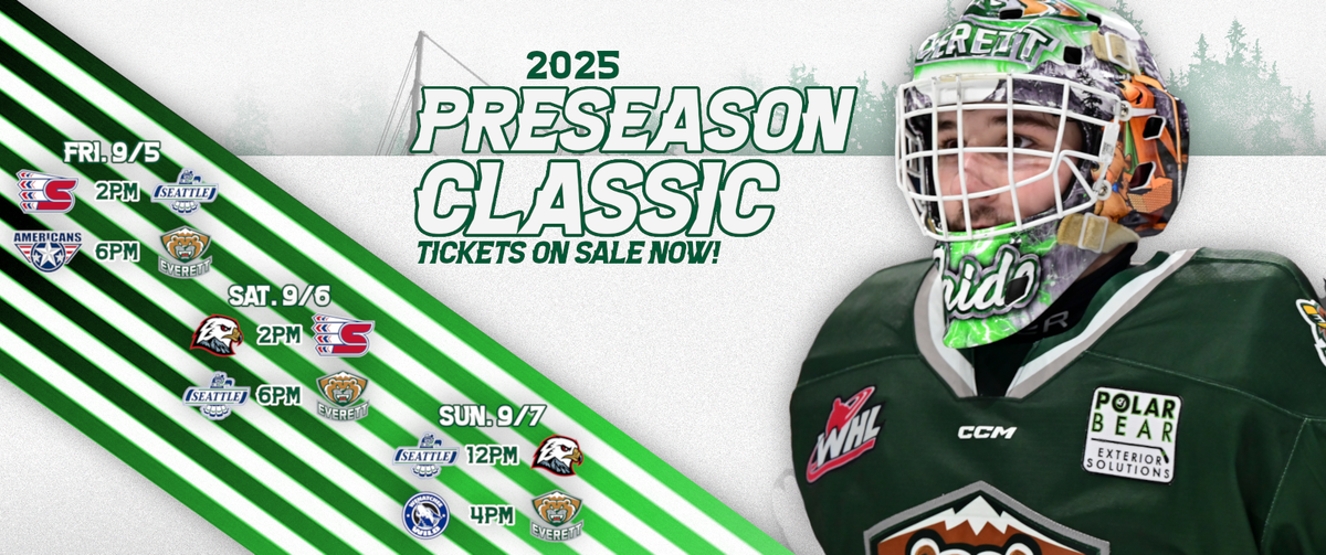 Parking Seattle Thunderbirds at Everett Silvertips